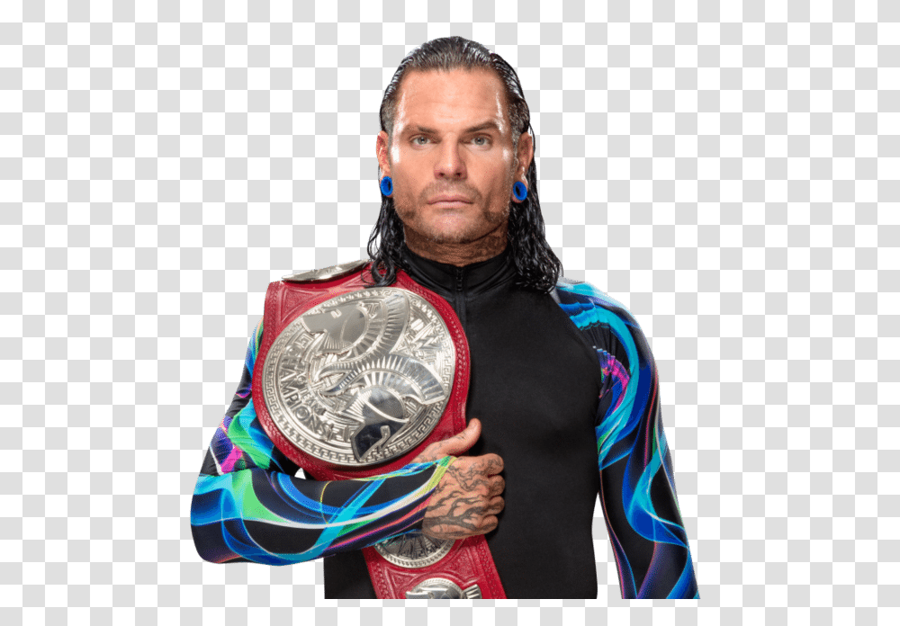 Jeff Hardy Receives Medical Attention For Broken Tooth, Person, Human, Gold, Costume Transparent Png