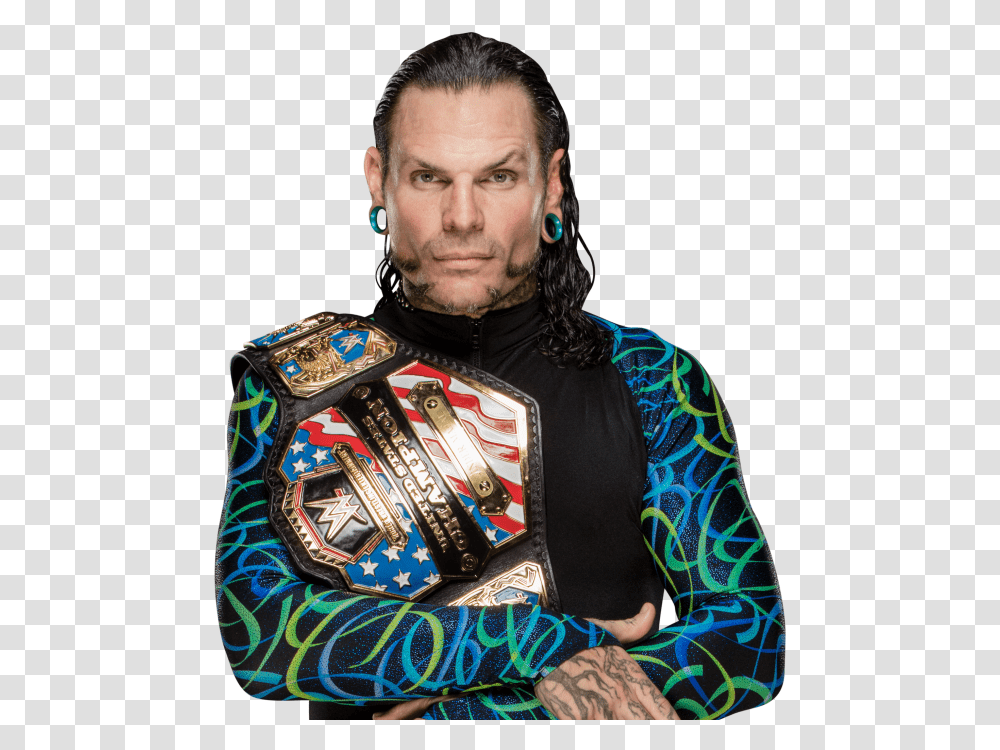 Jeff Hardy Us Champion, Person, Face, Costume Transparent Png