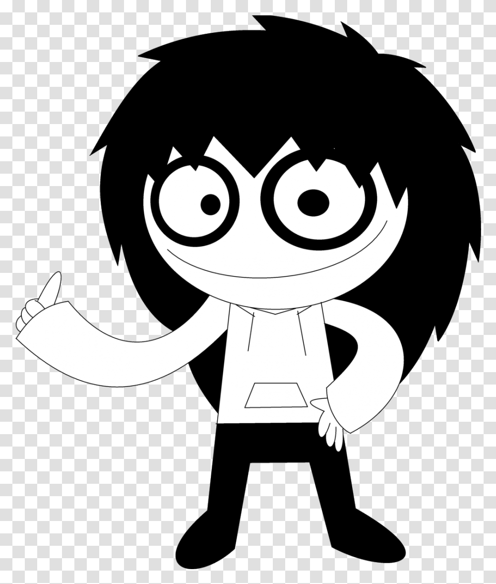 Jeff The Killer By Ra1nb0wk1tty Daj47p6 Jeff The Killer Rainbow Kitty, Stencil, Face, Silhouette Transparent Png