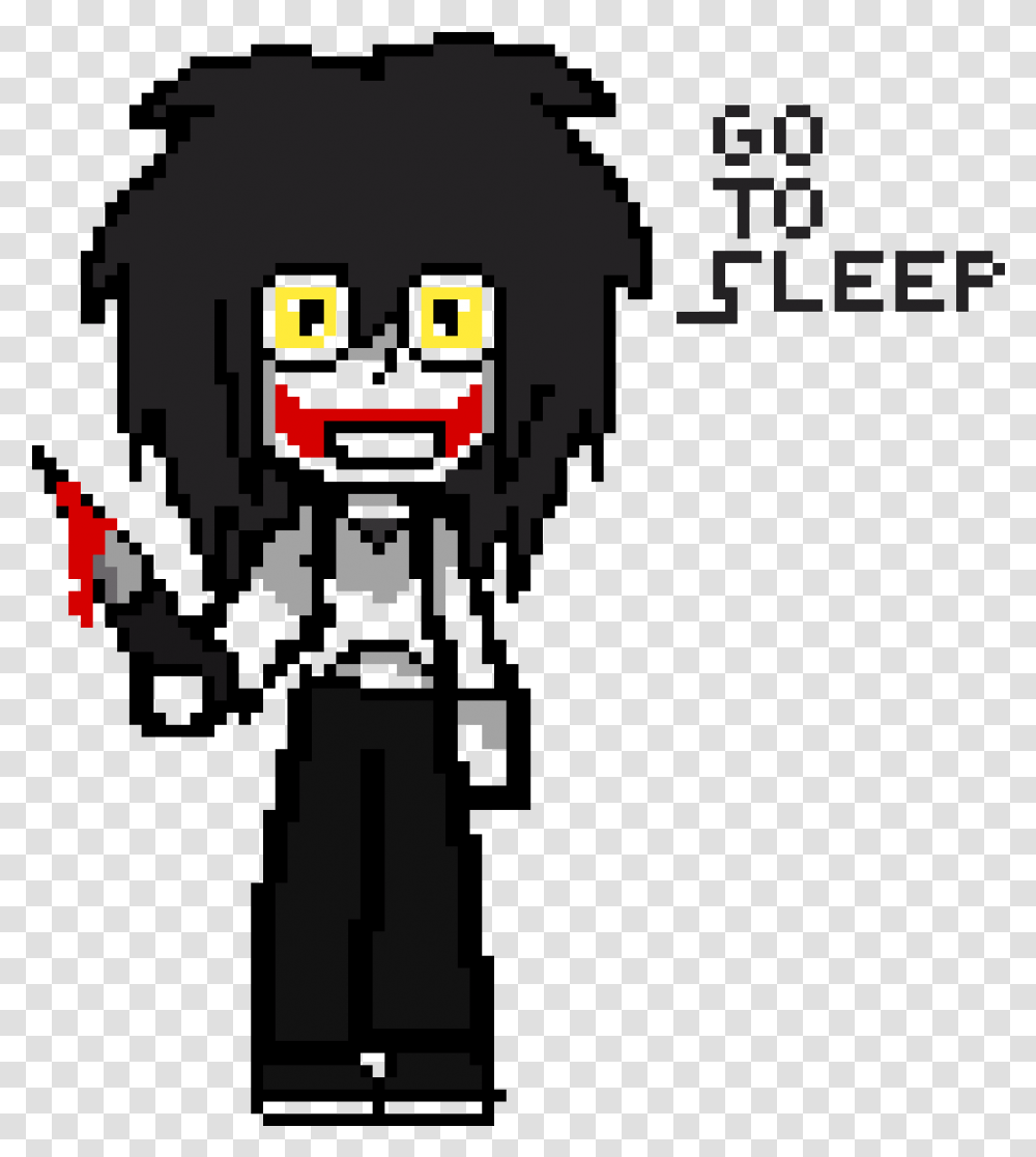 Jeff The Killer, Cross, Pac Man Transparent Png