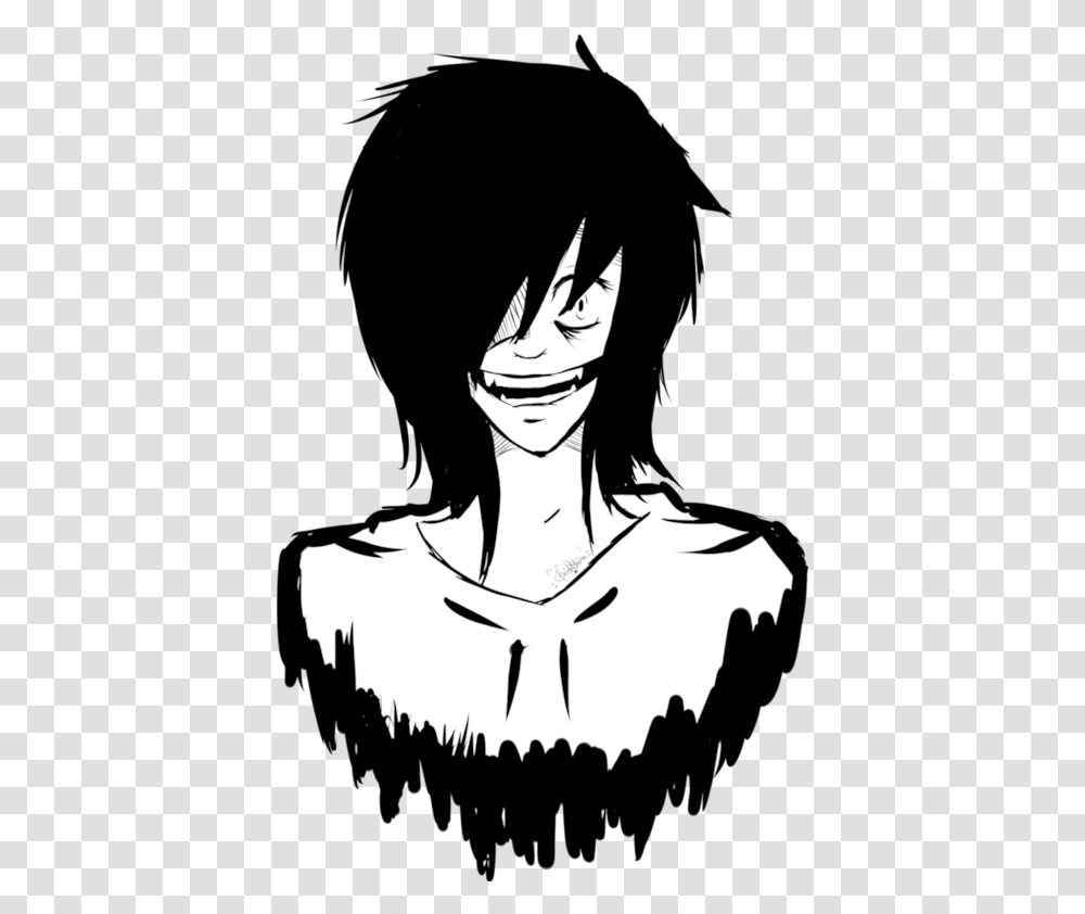 Jeff The Killer Portable Network Graphics, Manga, Comics, Book, Person Transparent Png