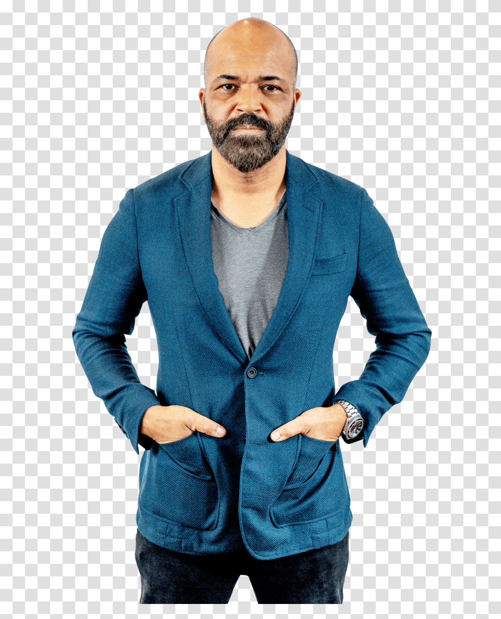 Jeffrey Wright On Hold The Dark And His Pal David Bowie, Apparel, Sweater, Person Transparent Png