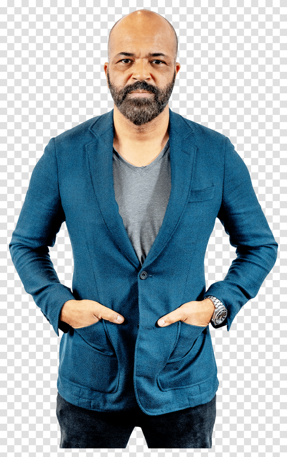 Jeffrey Wright On Hold The Dark Jeffrey Wright, Apparel, Sweater, Person Transparent Png