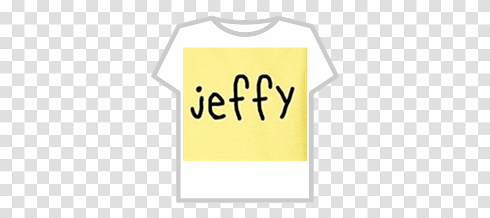 Jeffy T Shirt Roblox Sandbox Vip 4 Roblox, Clothing, Apparel, Text, T-Shirt Transparent Png