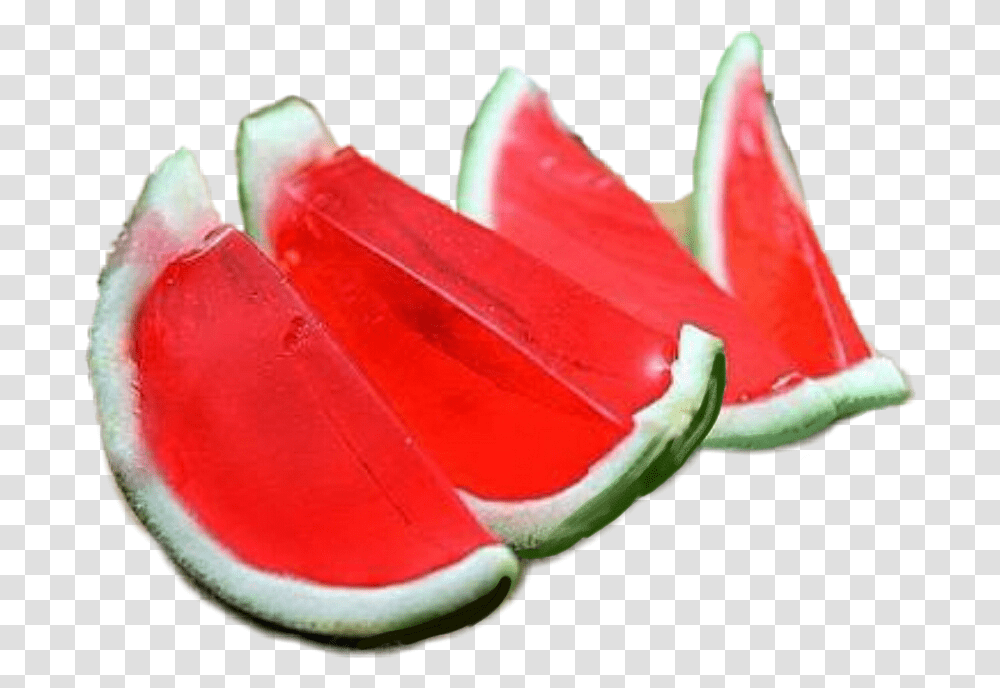 Jello Sticker Challenge, Plant, Watermelon, Fruit, Food Transparent Png