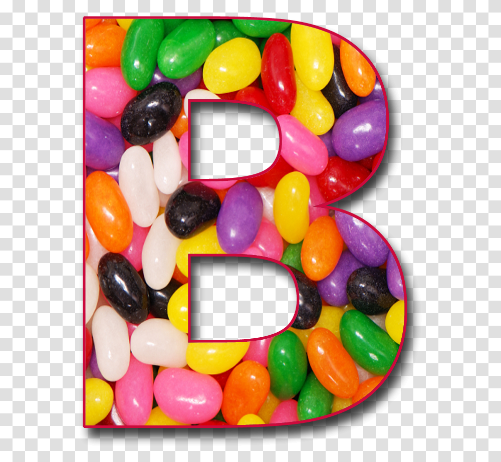 Jelly Bean Alphabet, Sweets, Food, Confectionery, Orange Transparent Png