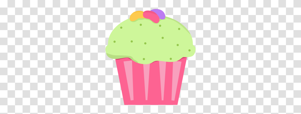 Jelly Bean Cupcake Art Cupcakes Cupcakes Clip Art, Cream, Dessert, Food, Creme Transparent Png