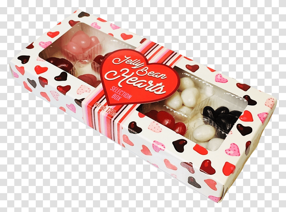 Jelly Bean Hearts Selection Box 1x125g Jelly Bean Hearts, Sweets, Food, Confectionery, Plant Transparent Png