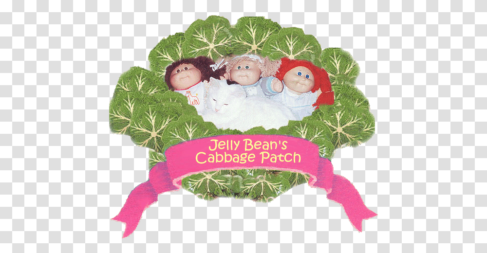 Jelly Beans Cabbage Patch Dolls And Christmas Day, Plant, Leaf, Vegetable, Food Transparent Png