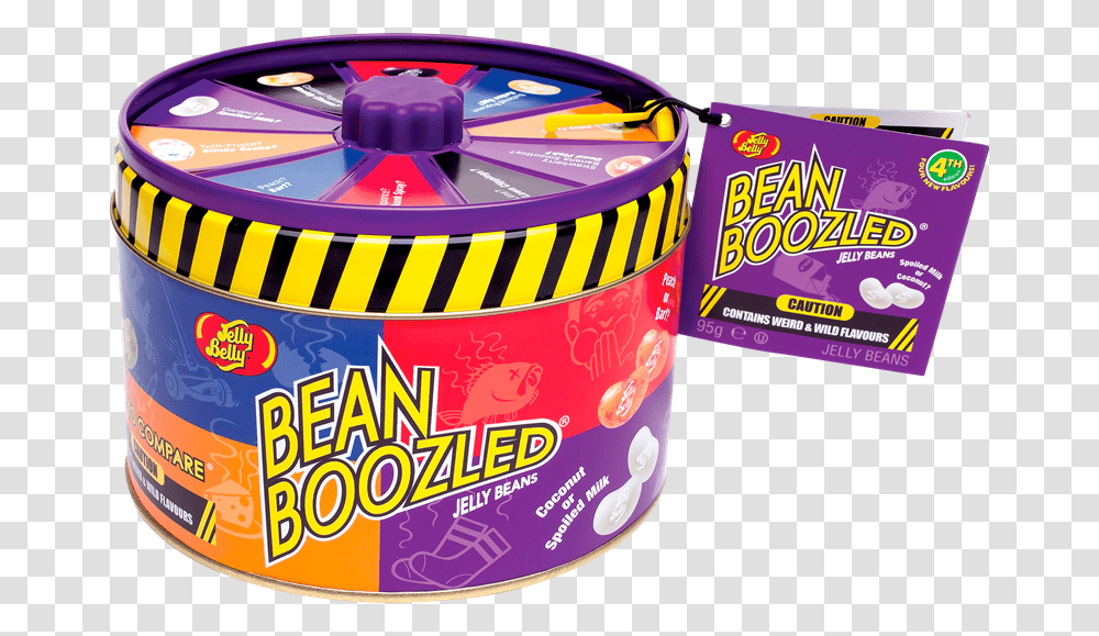 Jelly Belly Beanboozled Spinner Jelly Bean Game Jelly Belly Spinner Tin, Disk, Dvd Transparent Png