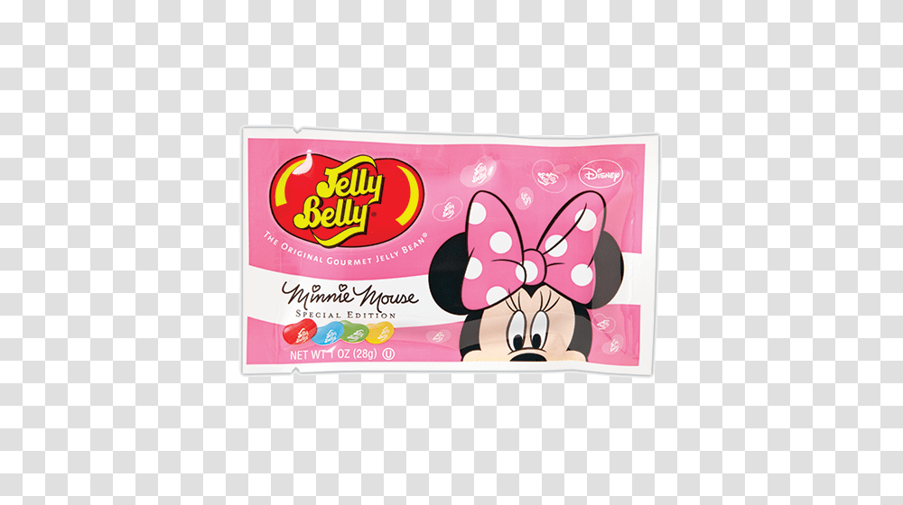 Jelly Belly Minnie Mouse Jelly Beans, Label, Accessories Transparent Png