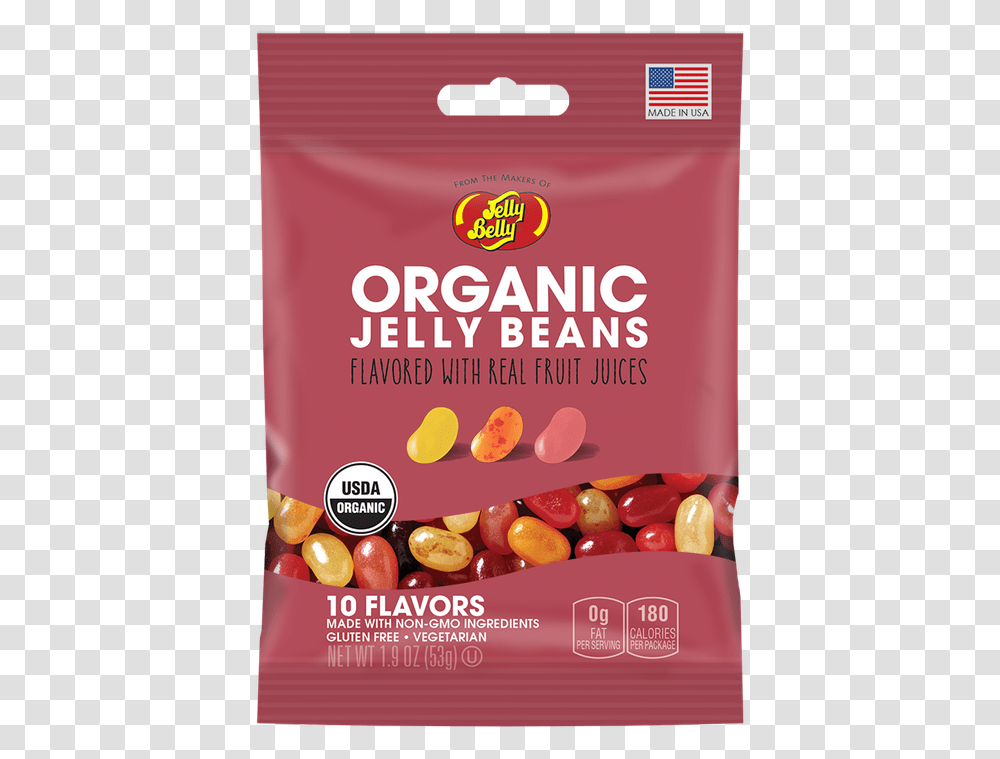 Jelly Belly Organic Jelly Beans, Food, Sweets, Confectionery, Medication Transparent Png