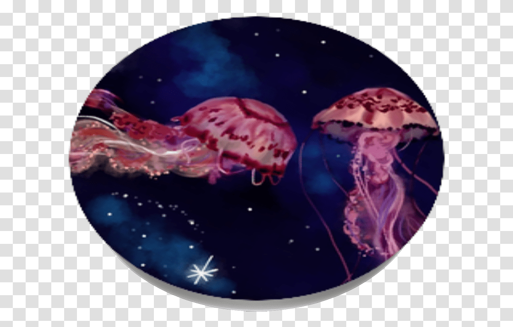 Jelly Fish Outer Space, Jellyfish, Invertebrate, Sea Life, Animal Transparent Png