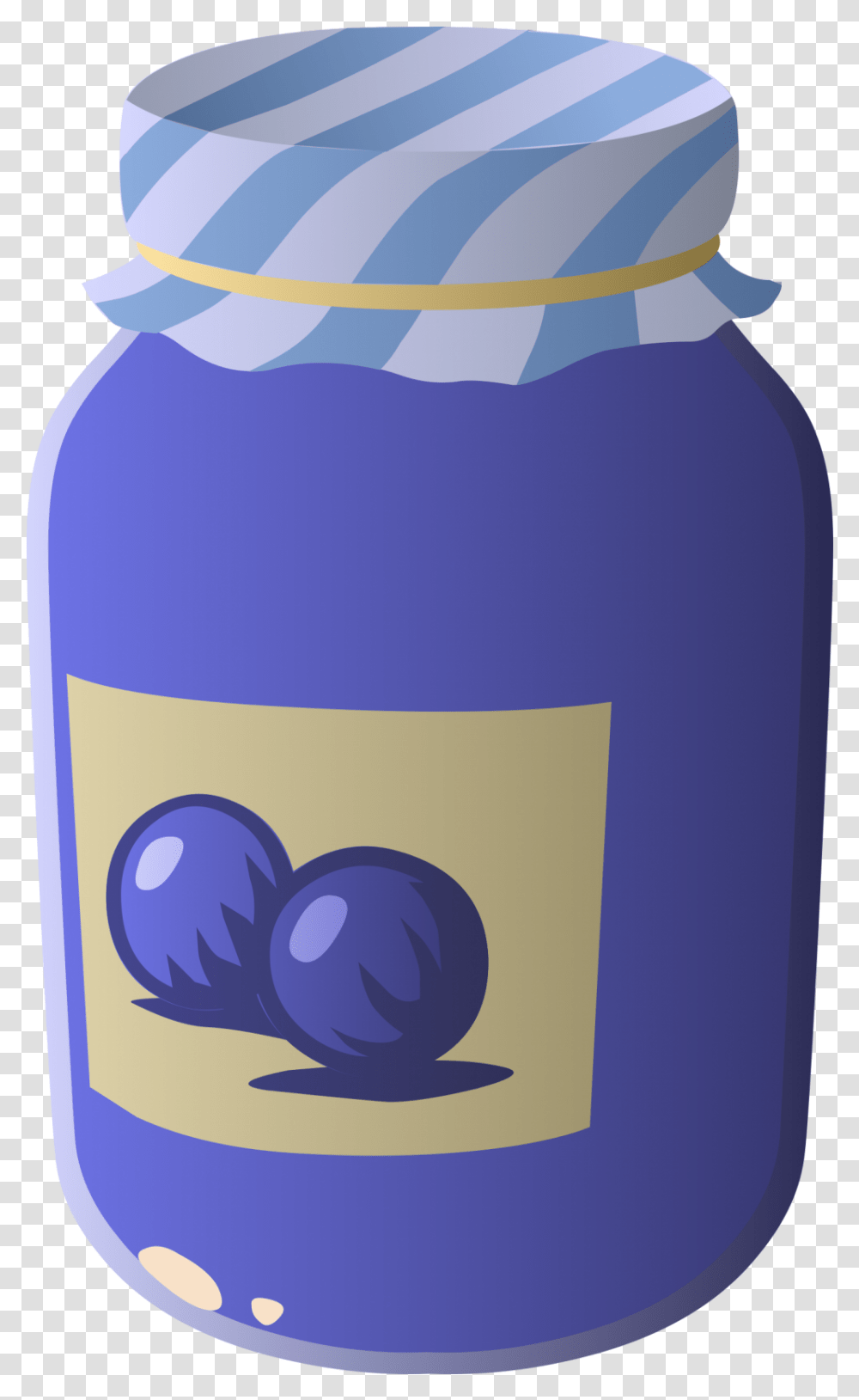 Jelly Image For Designing Projects Blueberry Jam Clipart, Bottle, Jar, Plant, Can Transparent Png