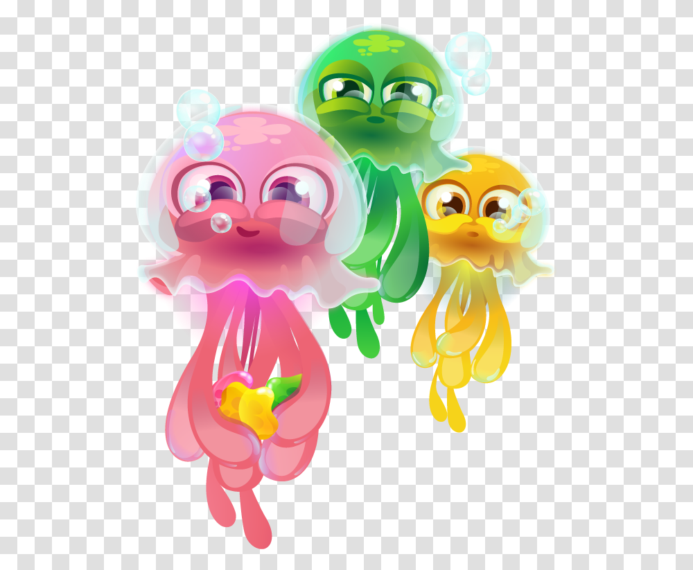 Jelly Minions Cartoon, Animal, Invertebrate, Heart Transparent Png