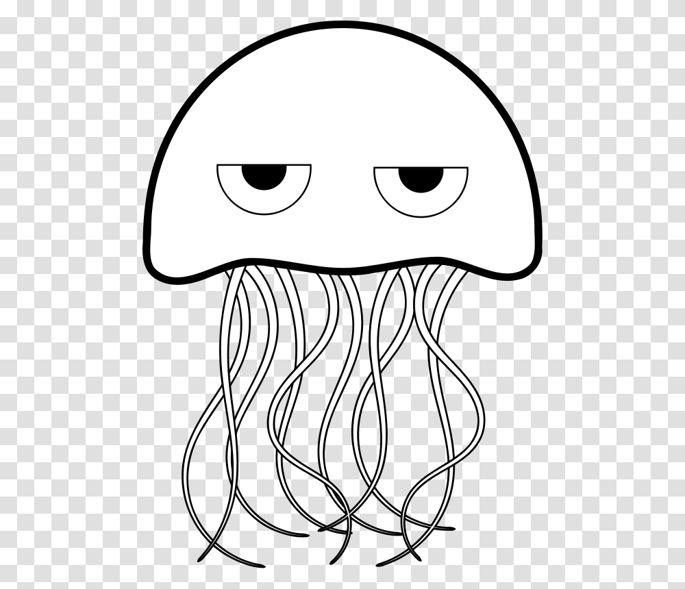 Jellyfish Clipart, Animal, Sea Life, Invertebrate Transparent Png