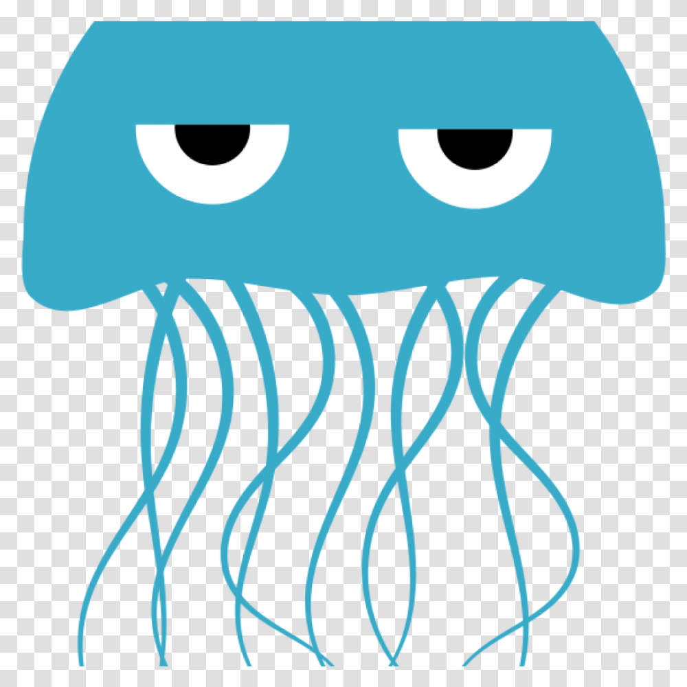 Jellyfish Clipart Animated Cartoon Jellyfish Background, Animal, Sea Life, Invertebrate Transparent Png