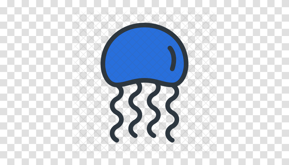 Jellyfish Icon Clip Art, Animal, Label, Text, Mammal Transparent Png