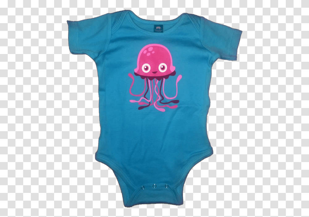 Jellyfish Infant Onesie Octopus, Clothing, Apparel, Sea Life, Animal Transparent Png