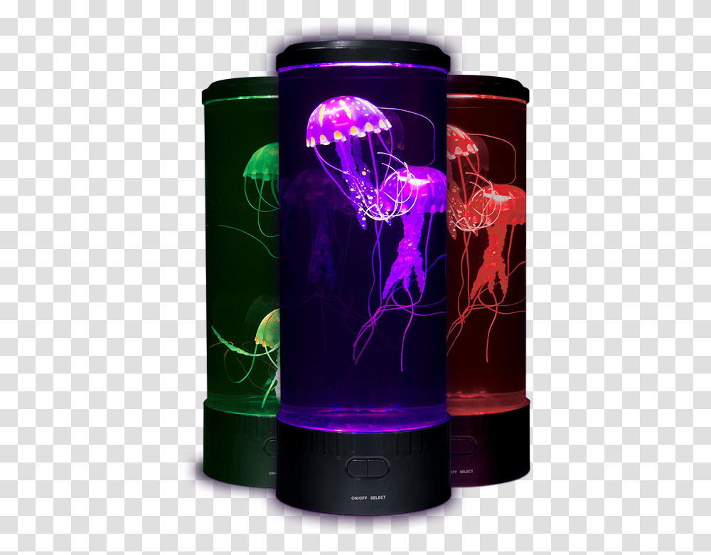 Jellyfish Lamp Led, Invertebrate, Sea Life, Animal, Beer Transparent Png