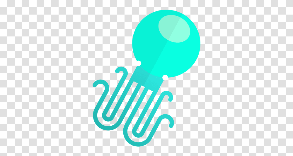 Jellyfish Ocean Aquatic Animal & Svg Medusa Animal Logo, Label, Text, Light, Graphics Transparent Png