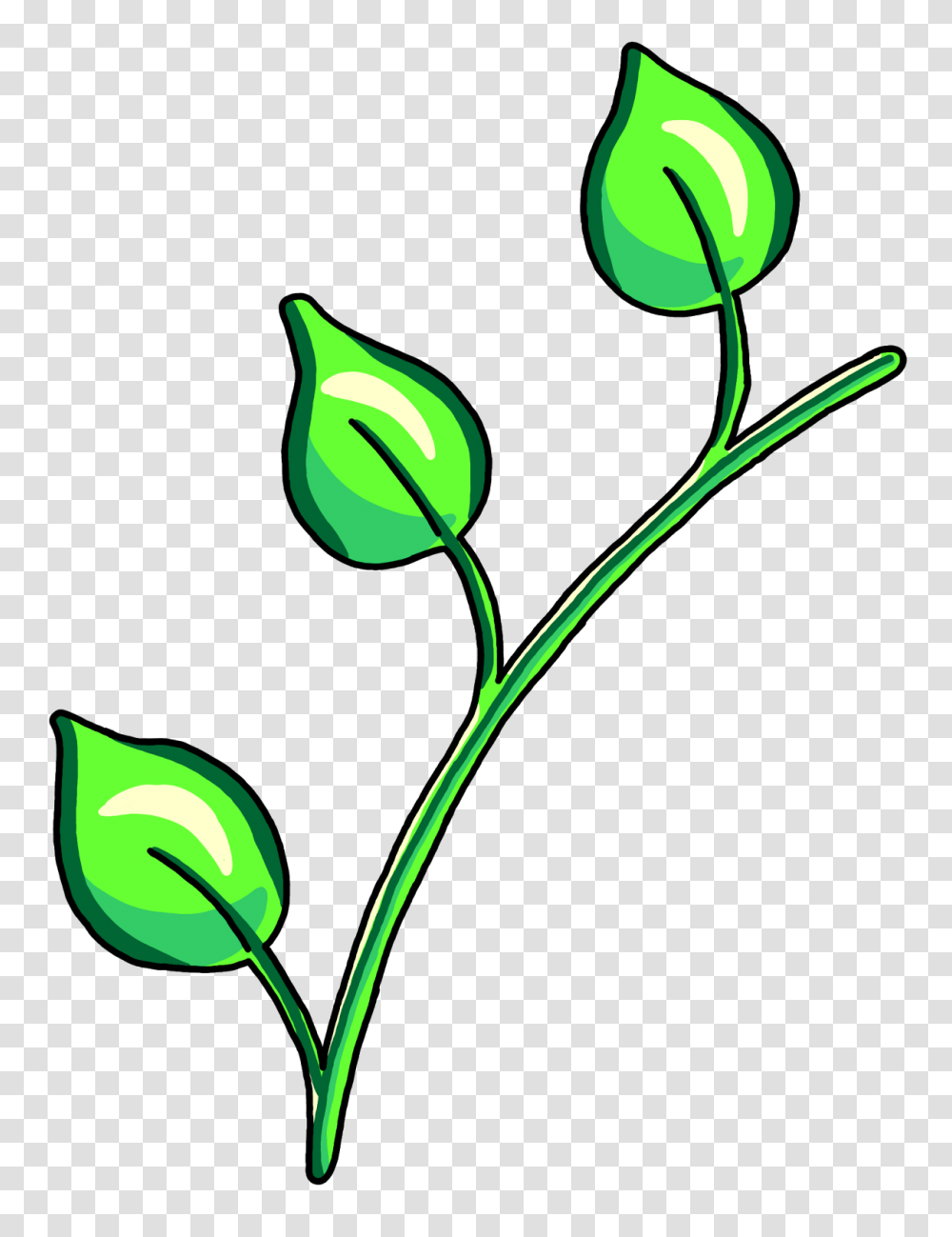 Jen Tennille Illustration And Design Free Plant Clip Art Three, Green, Flower, Blossom, Bud Transparent Png