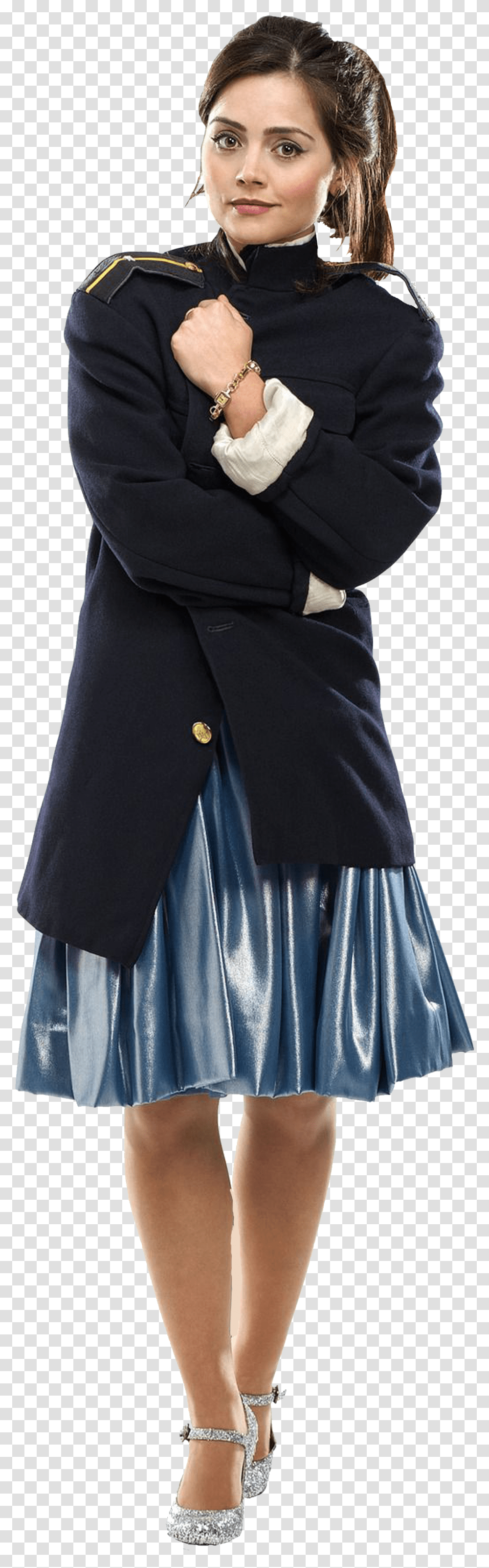 Jenna Coleman Doctor Who Cold War Clara, Apparel, Person, Human Transparent Png