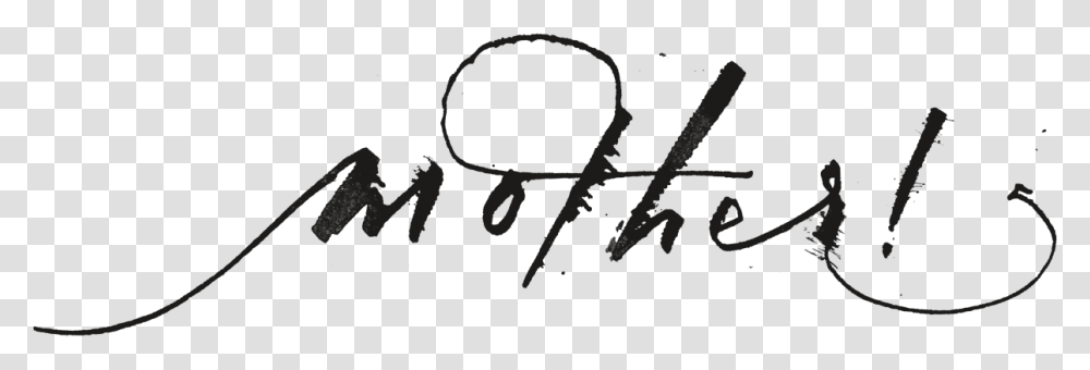 Jennifer Lawrence Mother Movie Title, Stencil, Label, Handwriting Transparent Png