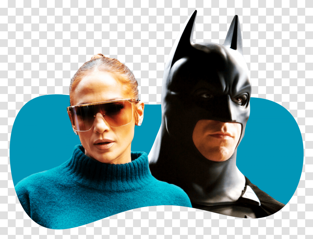 Jennifer Lopez And Batman, Sunglasses, Accessories, Accessory, Person Transparent Png