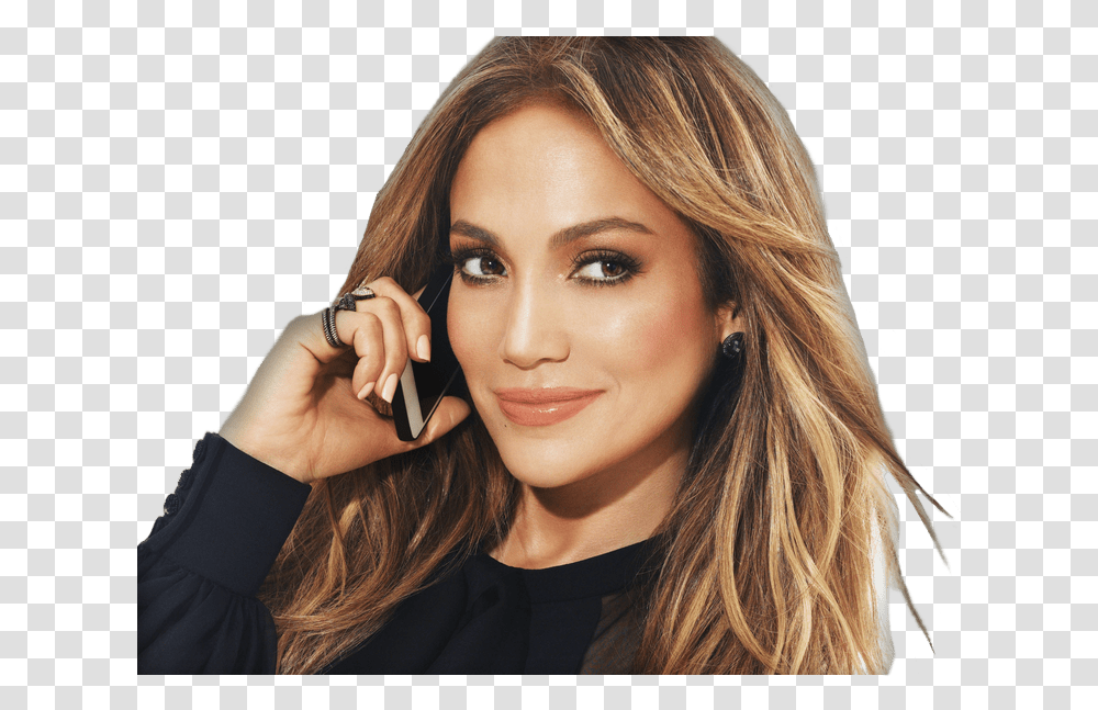 Jennifer Lopez On The Phone First Love Jennifer Lopez Lyrics, Face, Person, Electronics, Female Transparent Png