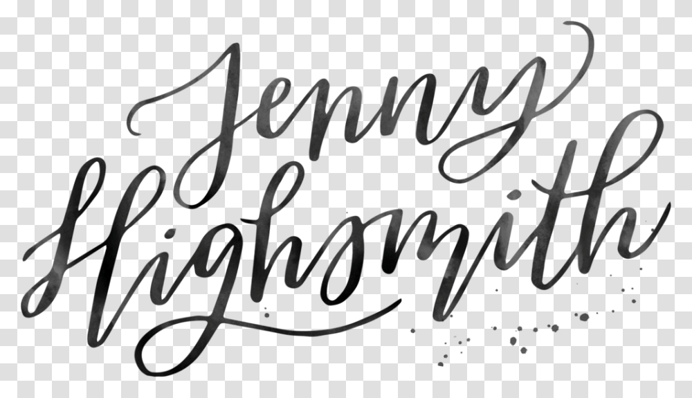 Jenny Lettering, Handwriting, Calligraphy, Alphabet Transparent Png