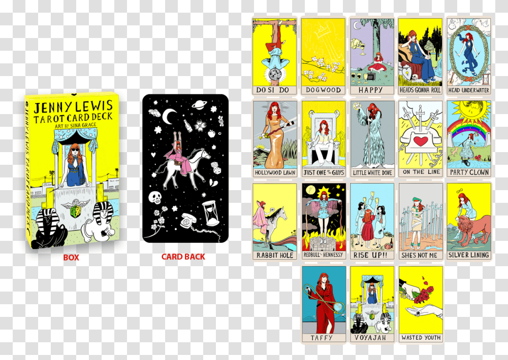 Jenny Lewis Tarot Cards, Person, Human, Comics, Book Transparent Png