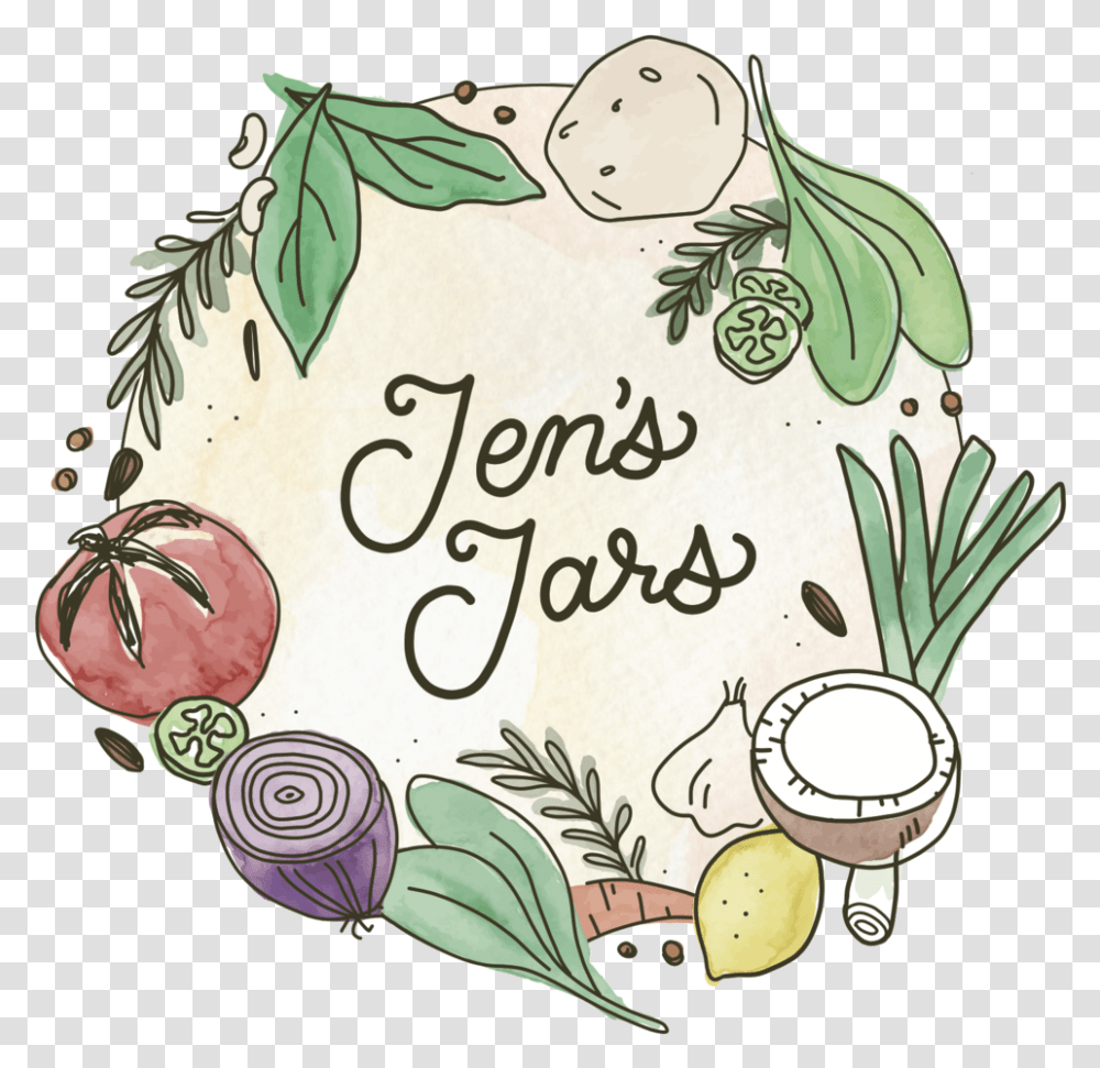 Jens Jars Rustic Logo, Plant Transparent Png