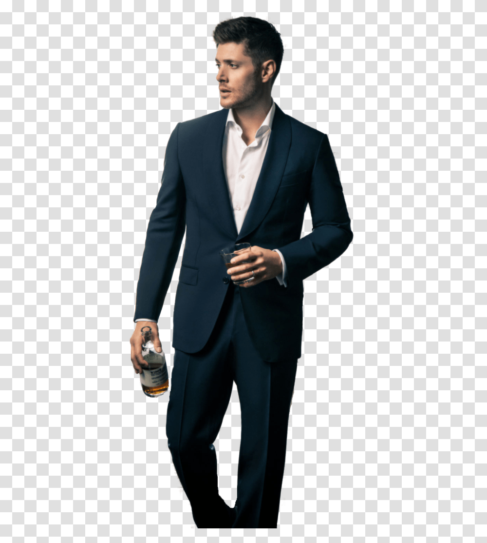 Jensen Ackles, Suit, Overcoat, Apparel Transparent Png