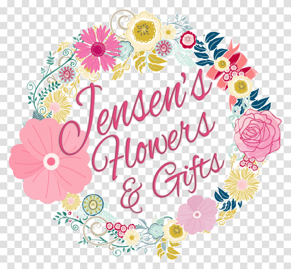 Jensen S Flowers Amp Gifts Inc Floral Design, Pattern, Rose Transparent Png