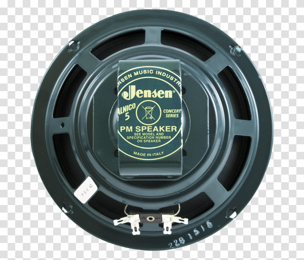 Jensen Vintage Alnico 6 P6v 20w Image 6 Alnico Speaker, Tire, Wheel, Machine, Wristwatch Transparent Png