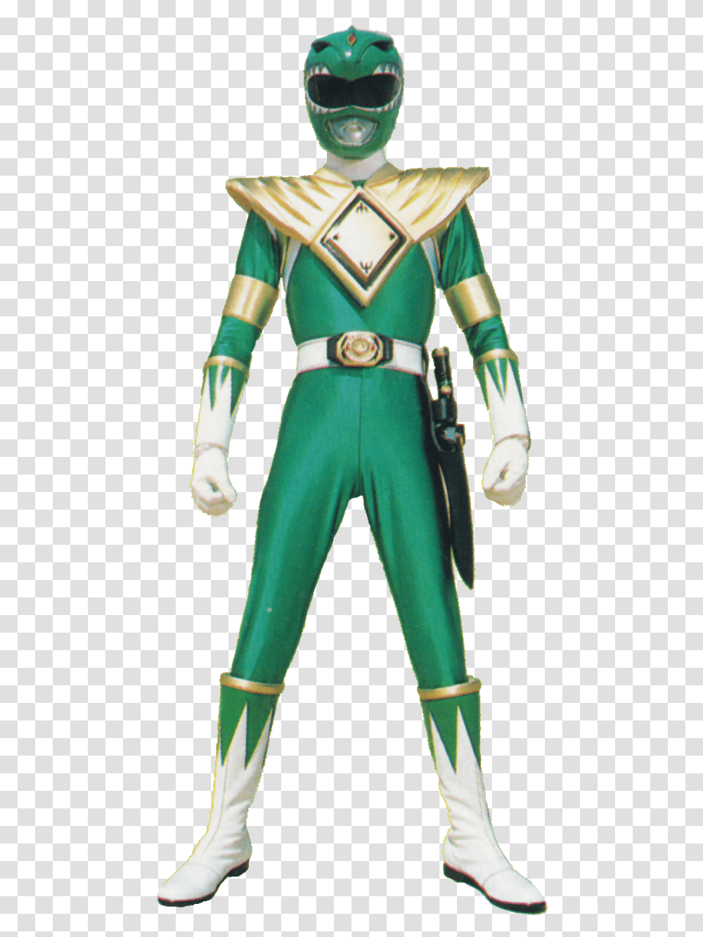 Jerel Minter Green Power Rangers Characters, Costume, Sleeve, Long Sleeve Transparent Png