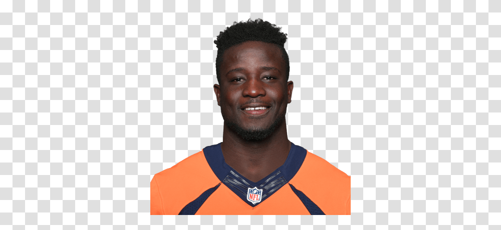 Jeremiah Attaochu Stats News And Video Lb Nflcom Curly Icon Twenty Niner Gloves, Face, Person, Clothing, Smile Transparent Png