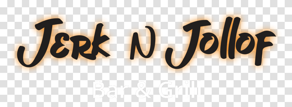 Jerk N Jollof Logo Calligraphy, Word, Alphabet, Label Transparent Png