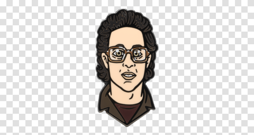 Jerry Seinfeld Pin Seinfeld Enamel Pin, Face, Head, Drawing Transparent Png