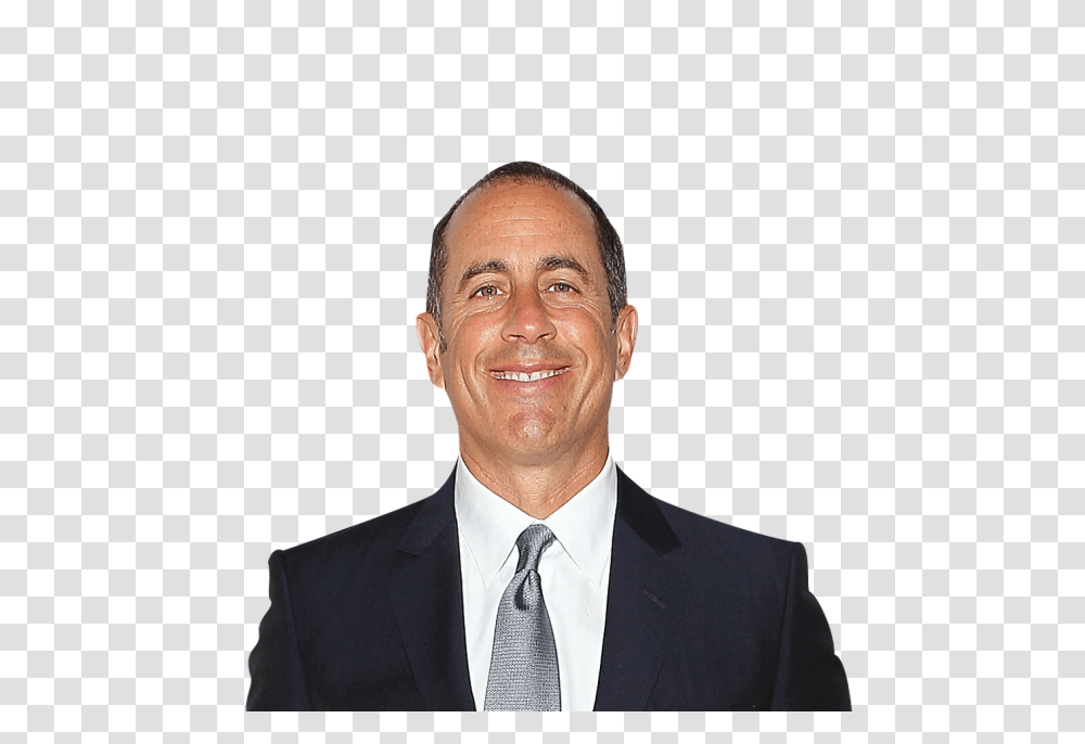 Jerry Seinfeld Talks To Youtube Star Nigel Edwards Nuffield Trust, Tie, Accessories, Accessory, Suit Transparent Png