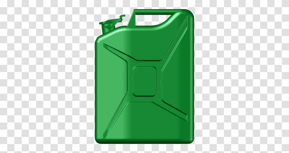 Jerrycan, Tool, Green, Recycling Symbol, Tin Transparent Png
