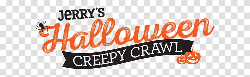 Jerrys Foods Halloween Creepy Crawl, Label, Logo Transparent Png