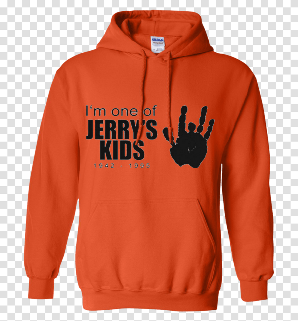 Jerrys Kids Handprint Pullover Hoodie Black And Orange Hoodie Revenge, Apparel, Sweatshirt, Sweater Transparent Png