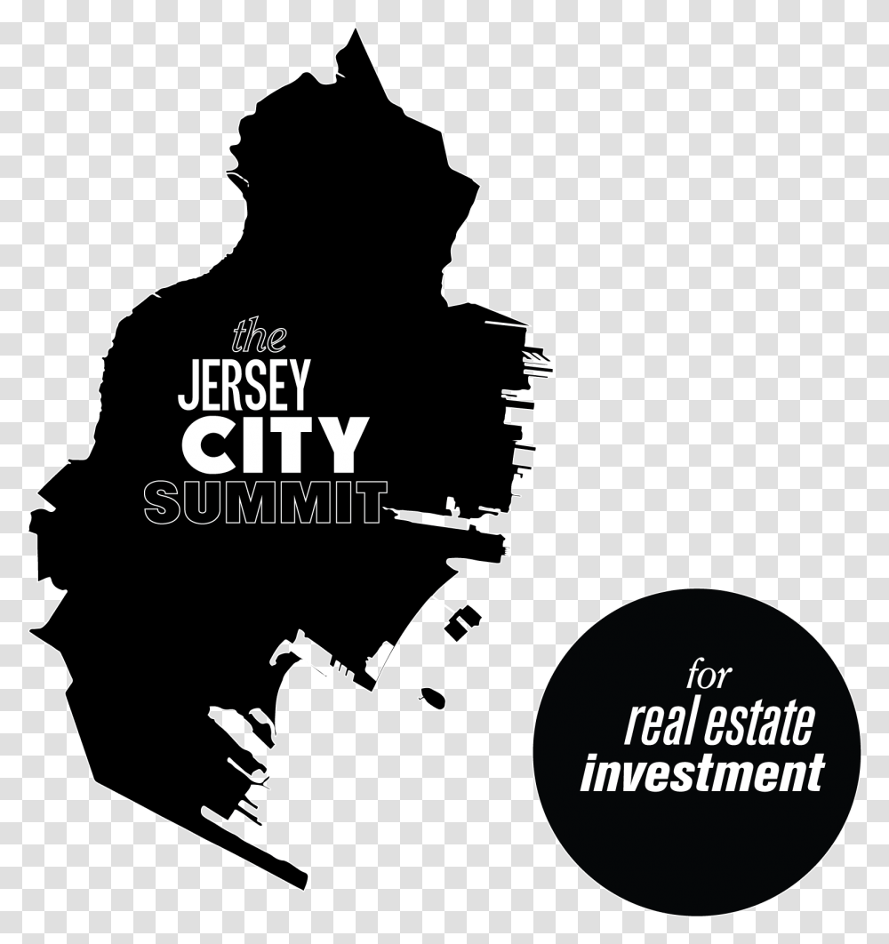 Jersey City Map Vector, Poster, Advertisement, Flyer Transparent Png