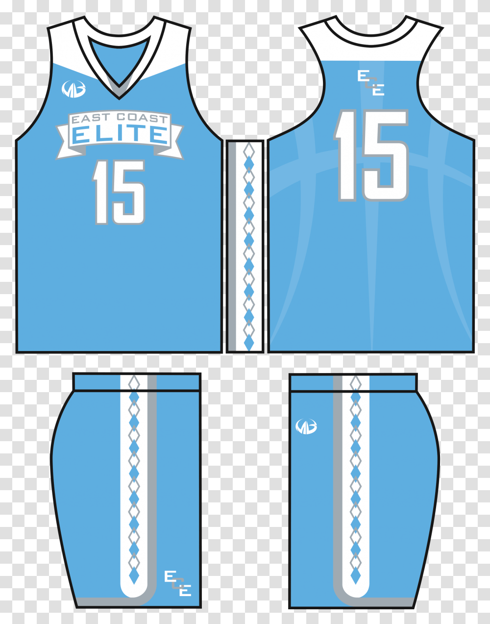 Jersey Clipart Basketball Jersey Blue Design, Shirt, Apparel Transparent Png