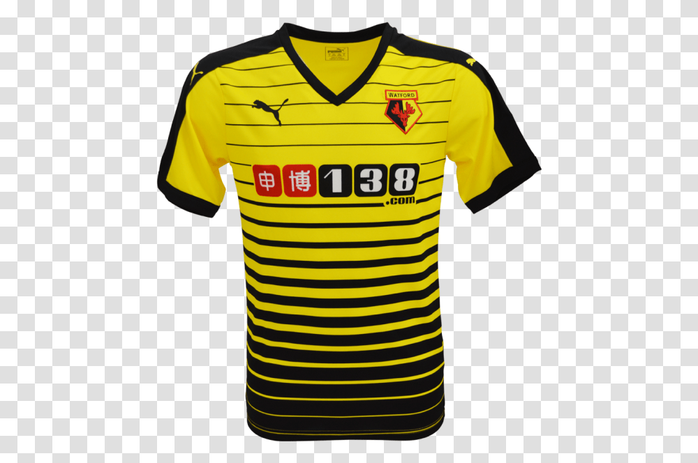 Jersey Vector Local Football Watford Home Kit 2016, Apparel, Shirt, T-Shirt Transparent Png