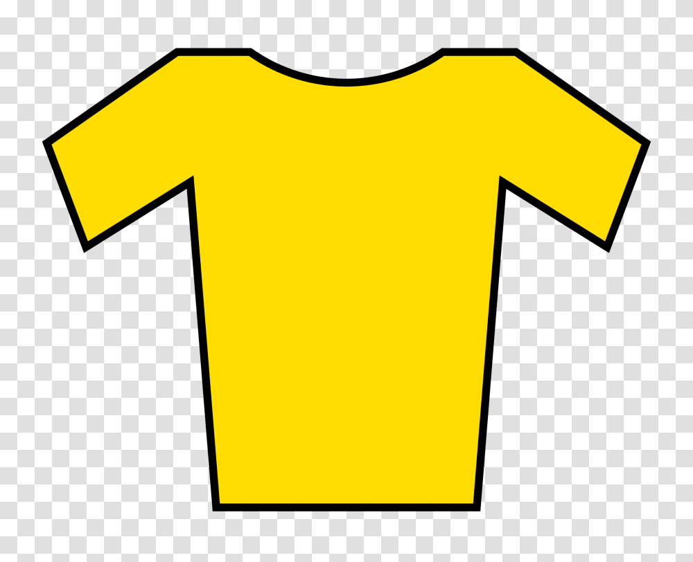 Jersey Yellow, Apparel, Sleeve, T-Shirt Transparent Png