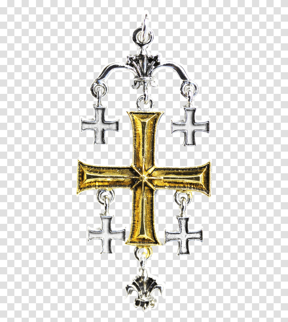 Jerusalem Cross Download Knights Templar, Crucifix, Trophy, Treasure Transparent Png