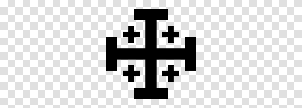 Jerusalem Cross Logo Vector, Gray, World Of Warcraft Transparent Png